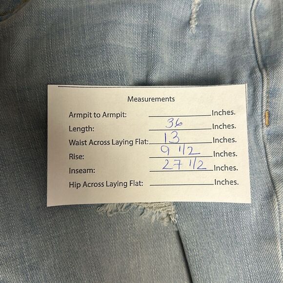 Aéropostale Denim Leggins, Jeggings Sz 4 Regular Mid Rise - Picture 13 of 13